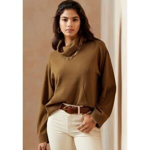 BNWT Banana Republic Cowl Jumper Sweater in Towsted Coconut